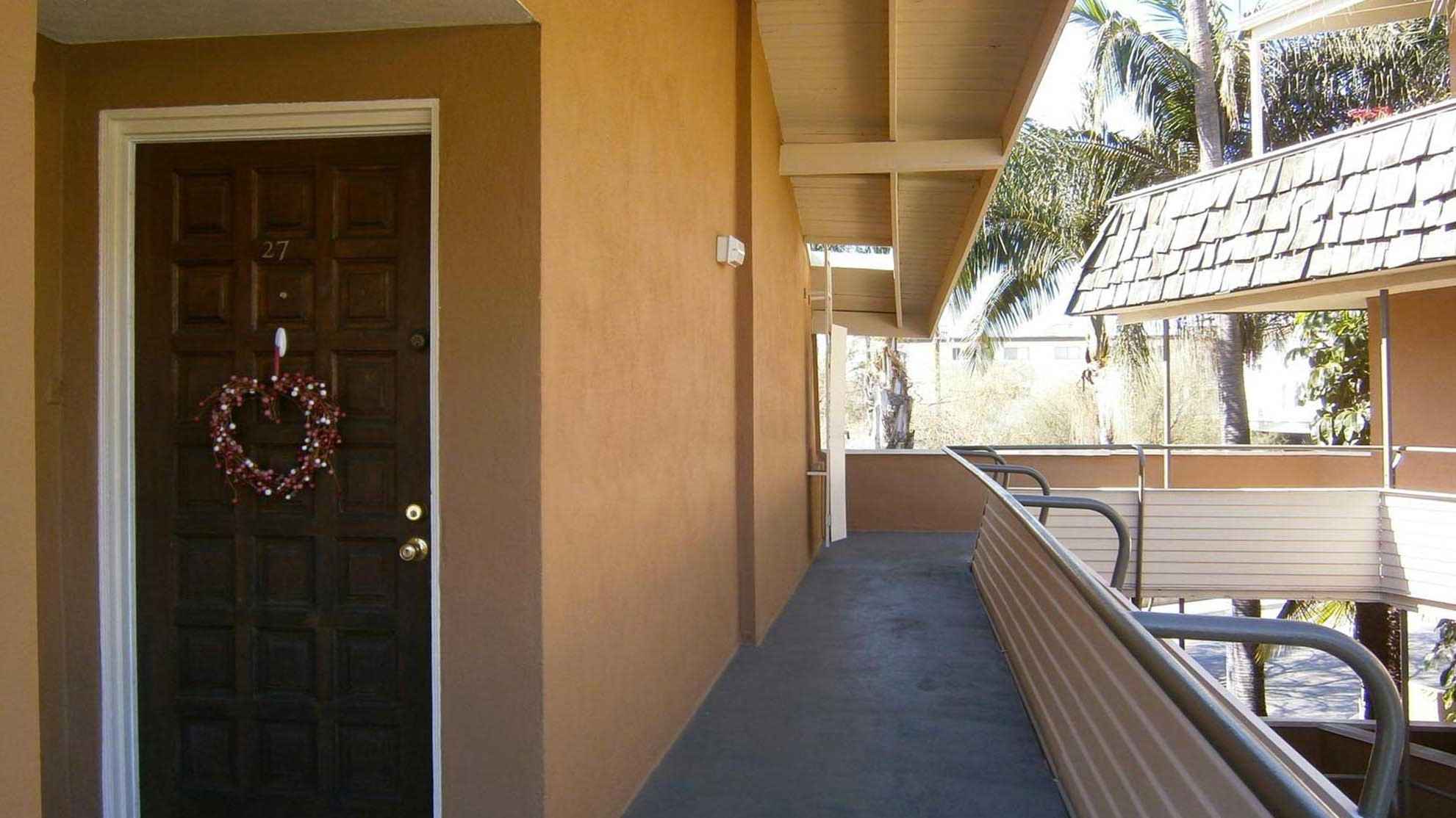 another view of walkway at Terraces